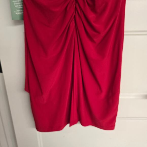 NEW NWT Women's Stenay Red Lace Sleeveless Cocktail Party Dress | Size 4 - Picture 9 of 12